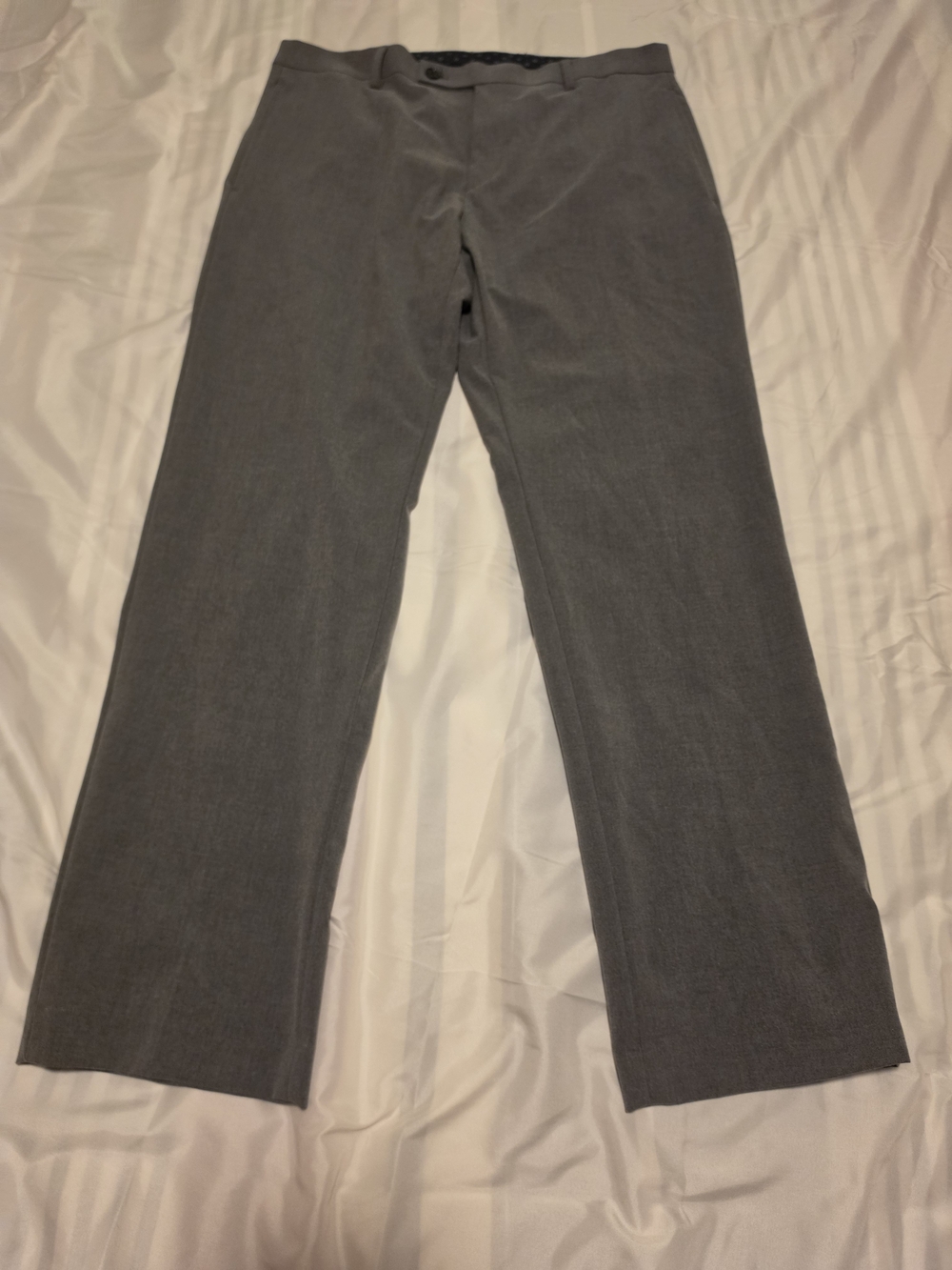 Ralph Lauren Men's Gray Dress Pants - Slim Straight